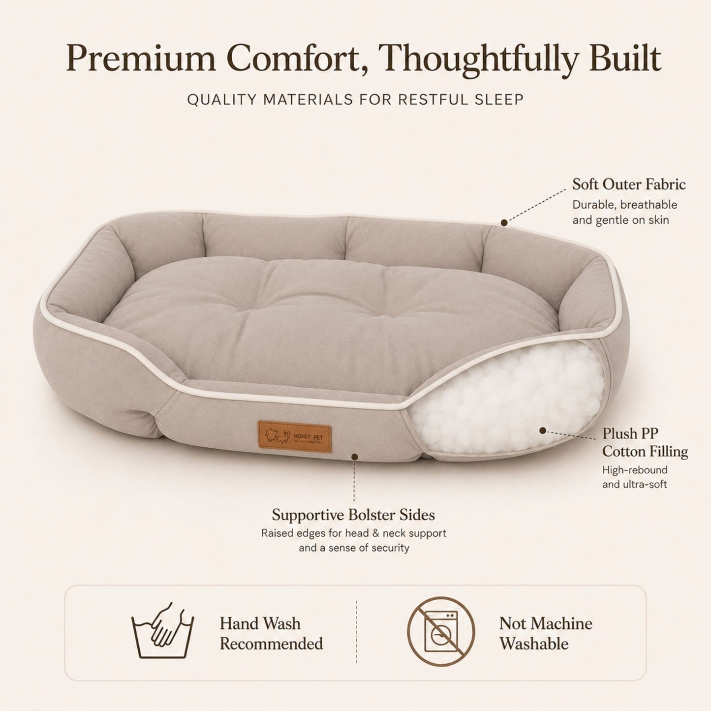 Pawables™ Cozy Pet Sofa
