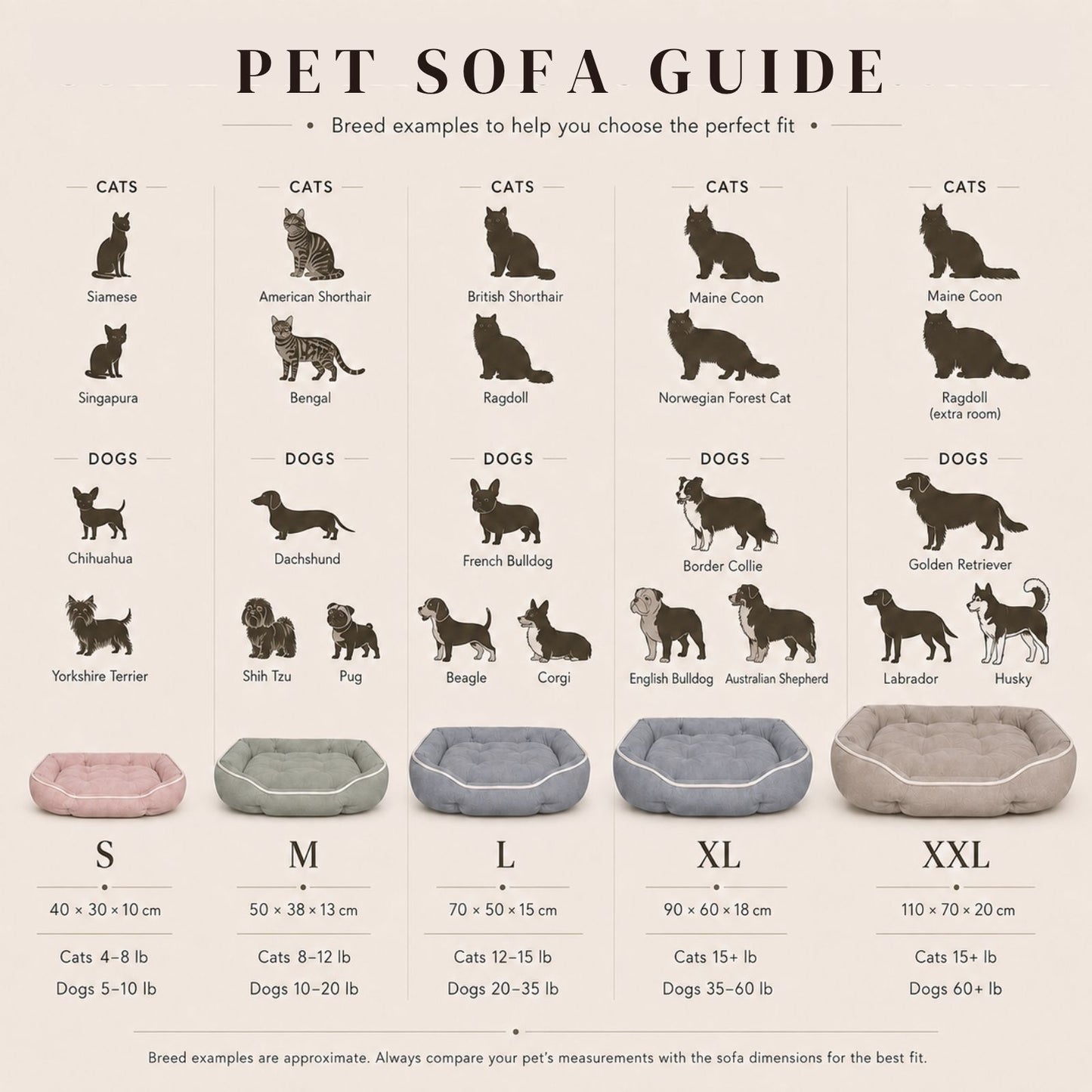 Pawables™ Cozy Pet Sofa