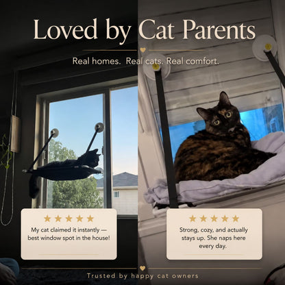Pawables™ Window Lounge – Cat Window Hammock
